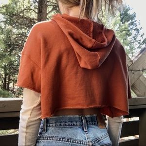 Urban Outfitters cropped hoodie top
